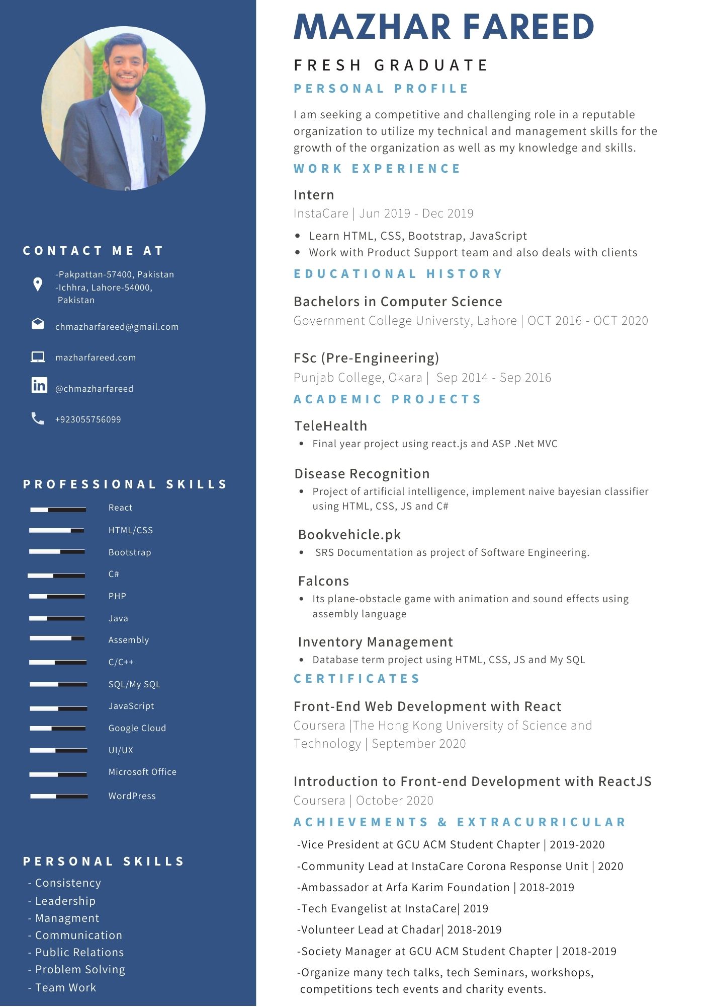 Reload page